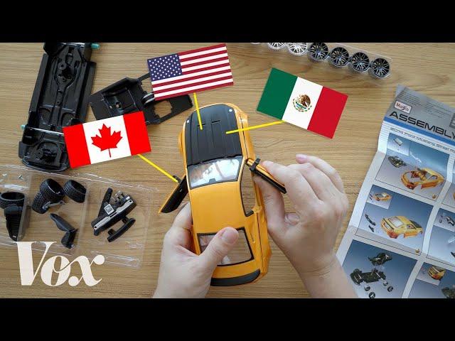 USMCA vs NAFTA, explained with a toy car