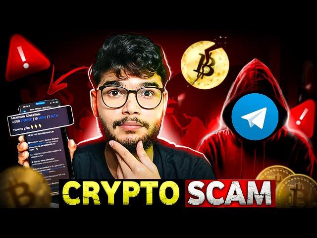 Be Aware! Very Big Crypto SCAM!! | Telegram Crypto SCAM | Cryptocurrency SCAMS