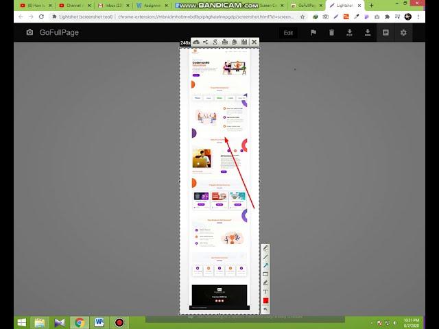 How to add GoFullPage - Full Page Screen Capture extension on google chrome