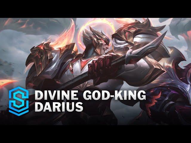 Divine God-King Darius Skin Spotlight Comparison