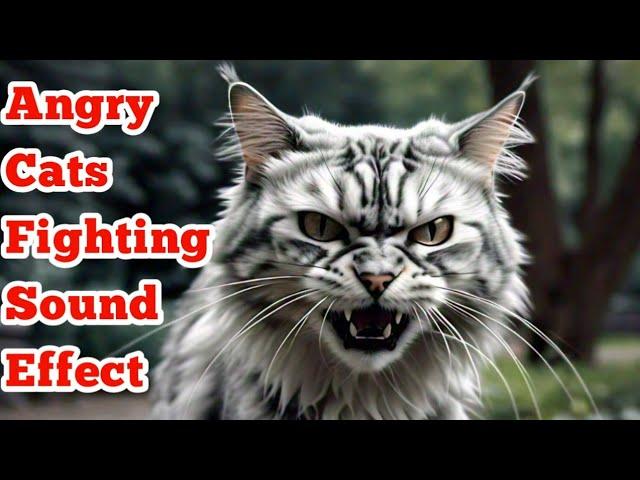 Cats Fighting Sound Effect | Angry Cat Sound Effect