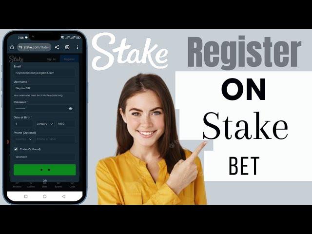 How To Register On Stake Bet | Stake Register