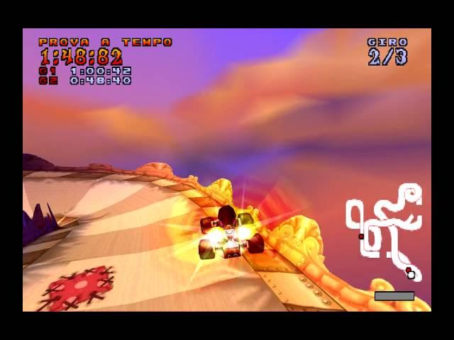 Crash Team Racing - Prova a tempo Via Aria Calda