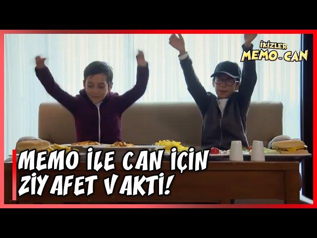 Memo, Oteldeki Bütün Yemeklerden Sipariş Ediyor! - İkizler Memo-Can Özel Klip