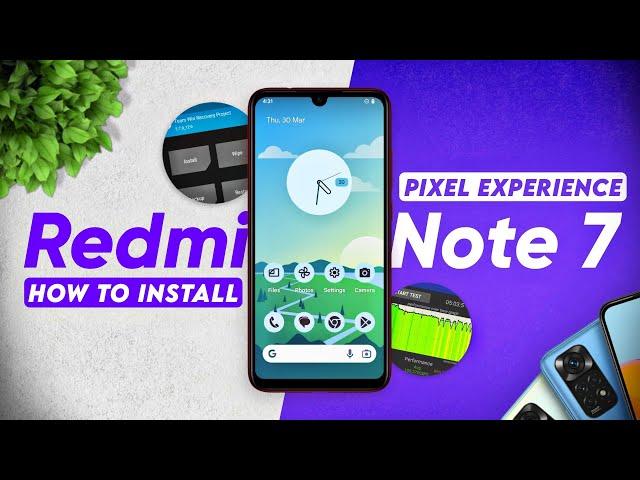 Official Pixel Experience Plus Edition | How to Install on Redmi Note 7 | Android 13
