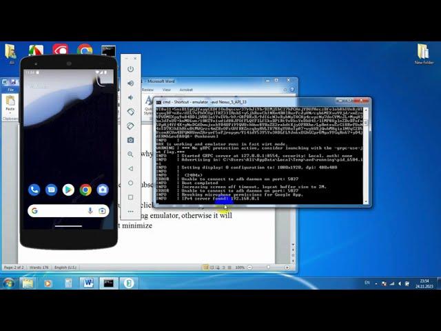 How to run/launch Android Emulator without Android Studio