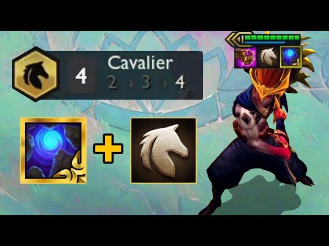 CAVALIER YASUO ⭐⭐⭐ Radiant Blue Buff QQQQ | 3 star | TFT Set 5.5