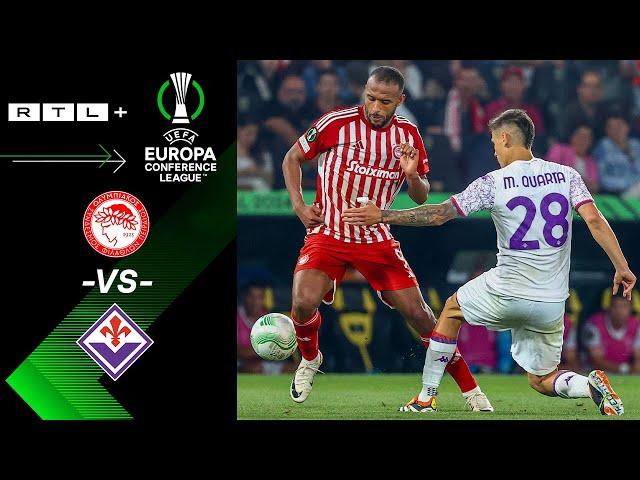 Olympiakos Piräus vs. AC Florenz – Highlights & Tore | UEFA Conference League