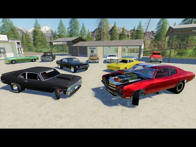 Spending money at classic racecar dealership | Back in my day s2 ep11 | Farming Simulator 19