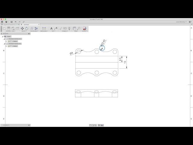 Autodesk Fusion 360 Tutorial - 3D Model to 2D DWG 