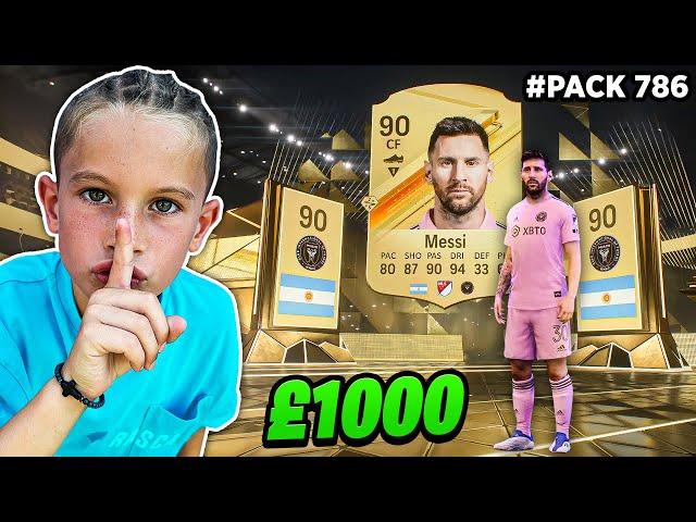 I SPENT £1000 ON EA FC24 PACKS….AND GOT THE GOATS