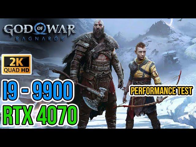 God of War: Ragnarök — MAX Settings | 2K (i9-9900 & RTX4070) | Performance Test