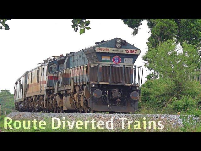 ELECTRIC LOCOMOTIVE SHUTDOWN | DIESELS TAKE OVER ELECTRIC | SURPRISE LINKS PART -2 | INDIAN RAILWAYS