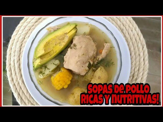 CÓMO HACER UNAS DELICIOSAS SOPAS DE POLLO / Cocina Con Nelu