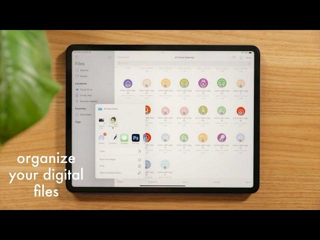 4 steps to organize your digital files (digital stickers, documents, & more!)