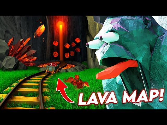 NEW LAVA MAP IS INSANE in Animal Company (Animal Company VR)