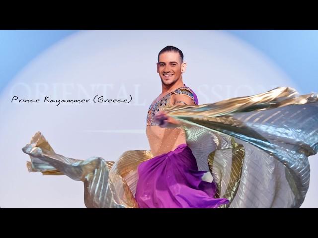 Greek Male Belly Dancer PRINCE KAYAMMER with MAZZIKATEA EUROPE in Athens 8th OPF