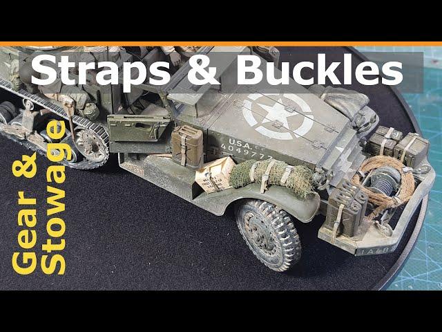 Enhance 1/35 Armor with Realistic Straps & Buckles