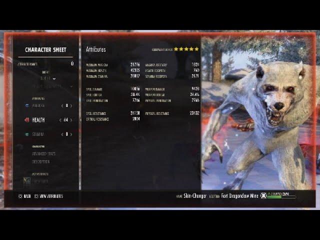 ESO - The Best Werewolf PvP Build Video - U41