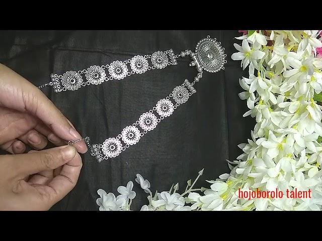 Antique jewelry making /DIY jewellery making/very simple way to making jewellery/অ্যান্টিক গহনা তৈরি