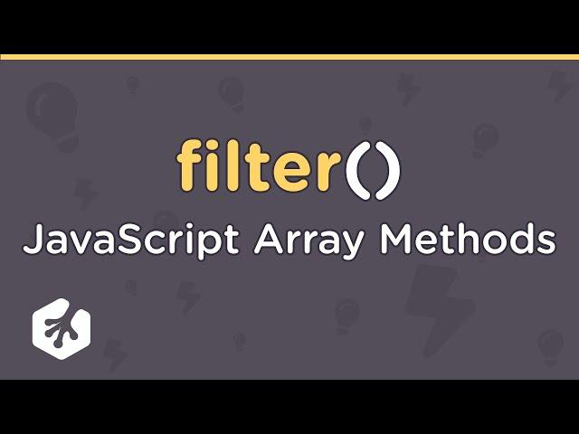 JavaScript Array Methods: filter()