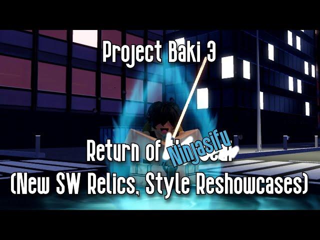 NINJASIFU IN PROJECT BAKI 3??? (STAR WARS UPDATE SHOWCASE)