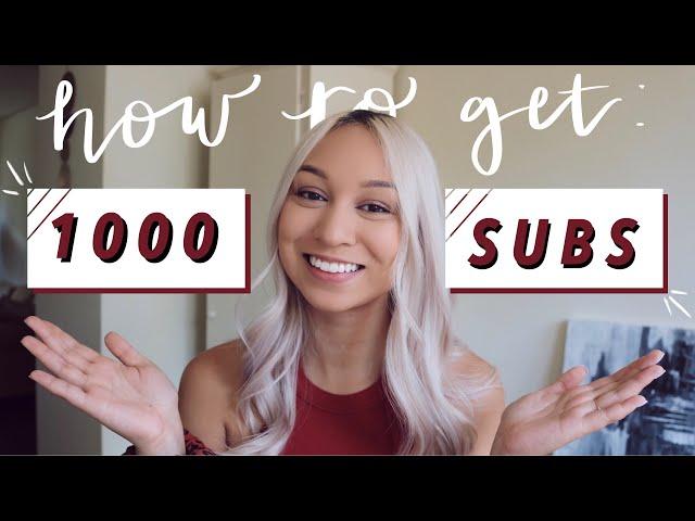 How to Get Your First 1000 Subscribers Fast in 2020 / How I got 1000 Subscribers in 2 Months: 6 Tips