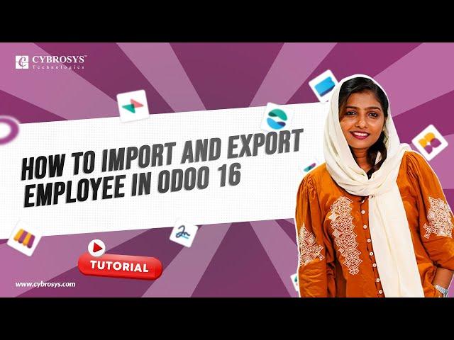 How to Import and Export Employee in Odoo 16 ERP | Odoo 16 Functional Tutorials
