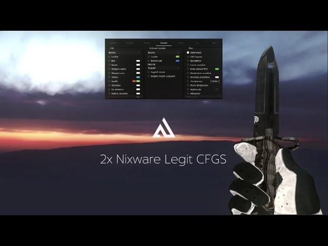 2 Nixware Legit Configs/CFGs on Discord