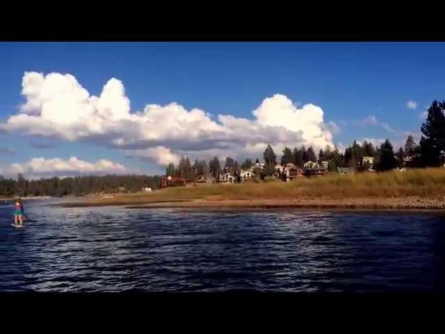 SUP'ing Big Bear Lake III (duck terrorist)