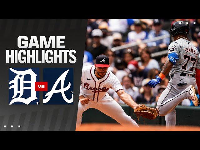 Tigers vs. Braves Game Highlights (6/19/24) | MLB Highlights