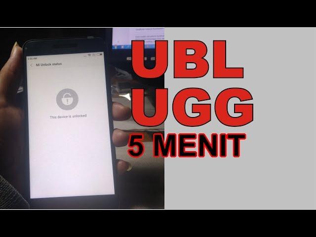 Unofficial | Unlock Bootloader Xiaomi Note 5A Prime UGG Tanpa SMS