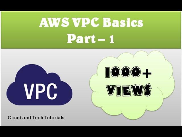 AWS VPC Basics (Part-1)- Cloud and Tech Tutorials