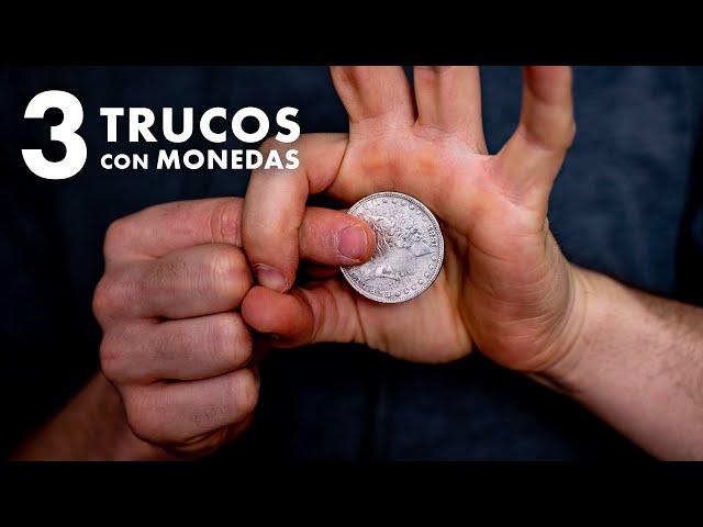 3 VISUAL and EASY TRICKS with COINS | Julio Ribera