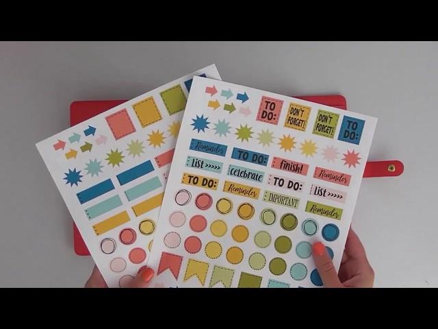 Create Your Own Planner or Organizer Stickers With Your #ScanNCut