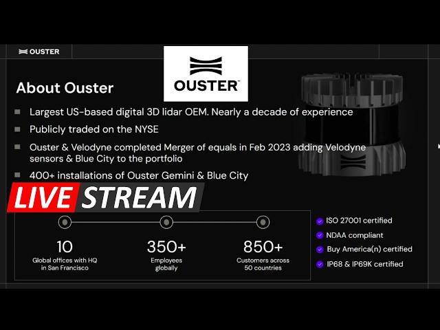 Ouster Lidar Announcement!