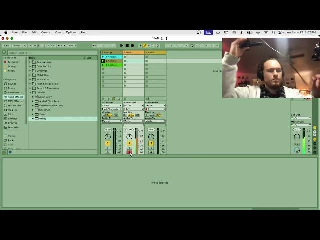 making Ambient Music in Ableton in November