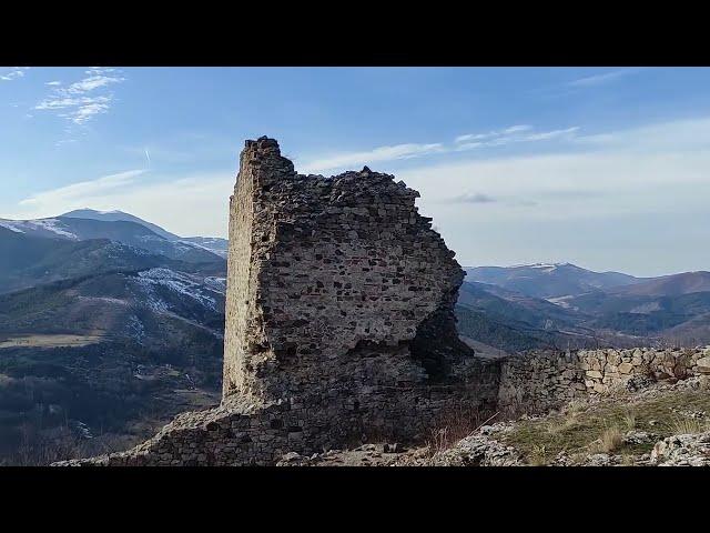 Koznik (920 m), medieval castle in central Serbia #ruins #medieval #castle #serbia