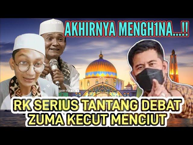 Bang RK serius ingin berdebat dengan Bang Zuma