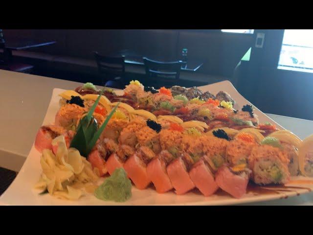 美国中日餐厅，寿司特别卷 sushi special roll 寿司スペシャルロール