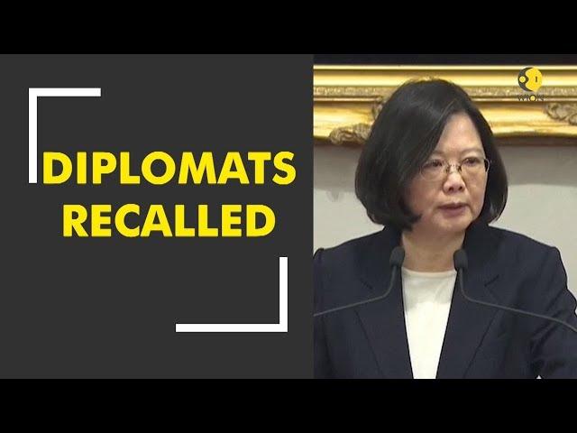 US recalls top diplomats over Taiwan decisions