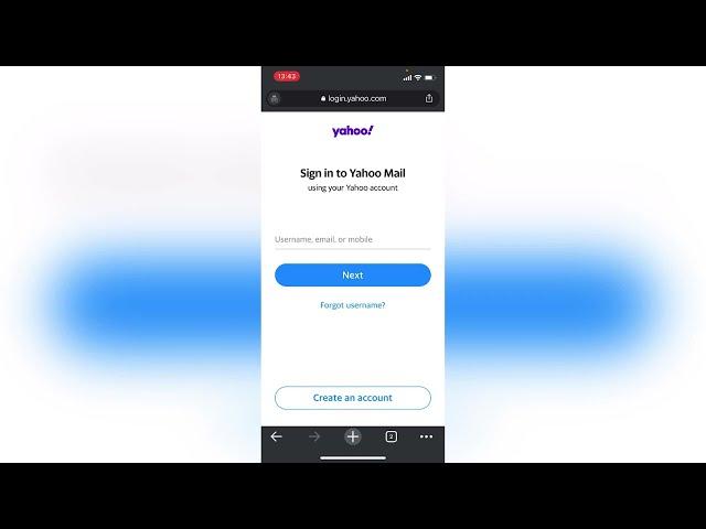 How To Login Yahoo Mail In iPhone | Sign In Yahoo Mail | Yahoo Mail Account Login iOS