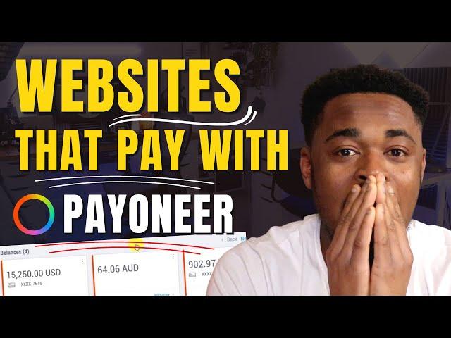 5 WORK FROM HOME Websites That PAY Via PAYONEER (Make Money Online)