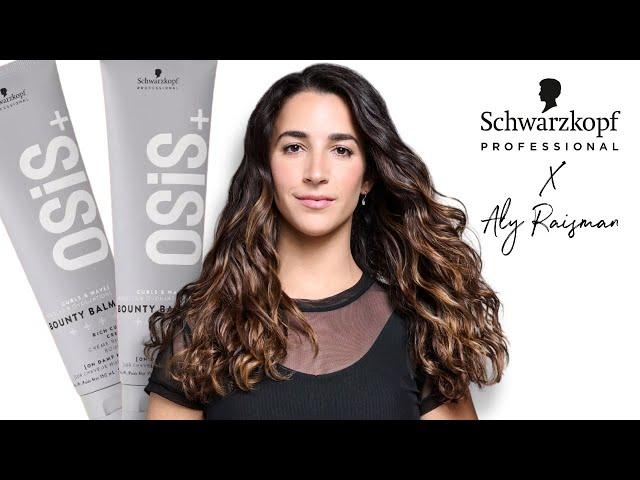 The Secret to Aly Raisman's Frizz-free Curls? OSiS by Schwarzkopf Professional