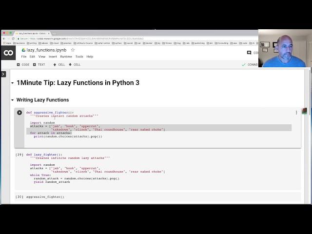 1minutetip #3 - Lazy Functions