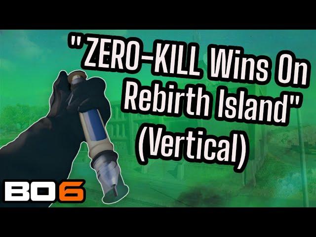 Zero Kill Wins On Rebirth Island BO6 Warzone(Vertical)