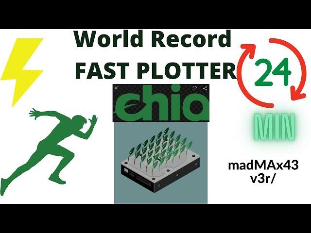 Fastest Chia Plot 24 Min Madmax Plotter Ubuntu, Windows Part 1