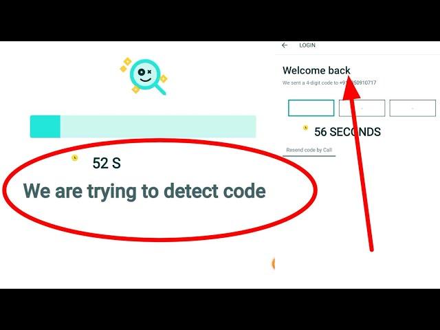 Fix OLX We are trying to detect code & OTP Not Received Problem Solve
