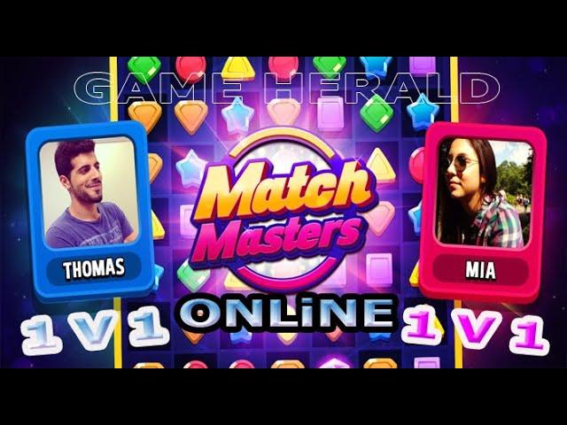 Match Masters - Online PVP Match 3 Puzzle Game Android Gameplay