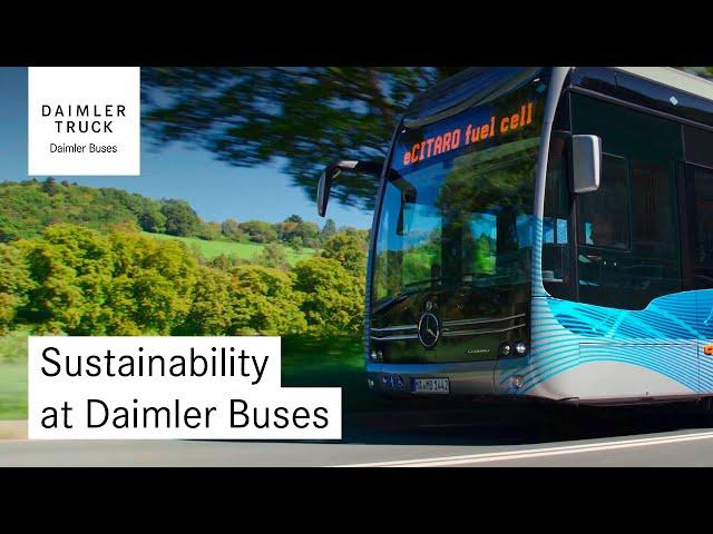 Sustainability at Daimler Buses